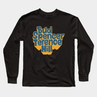 Bud Spencer and Terence Hill - Legends of Italian Cinema Long Sleeve T-Shirt